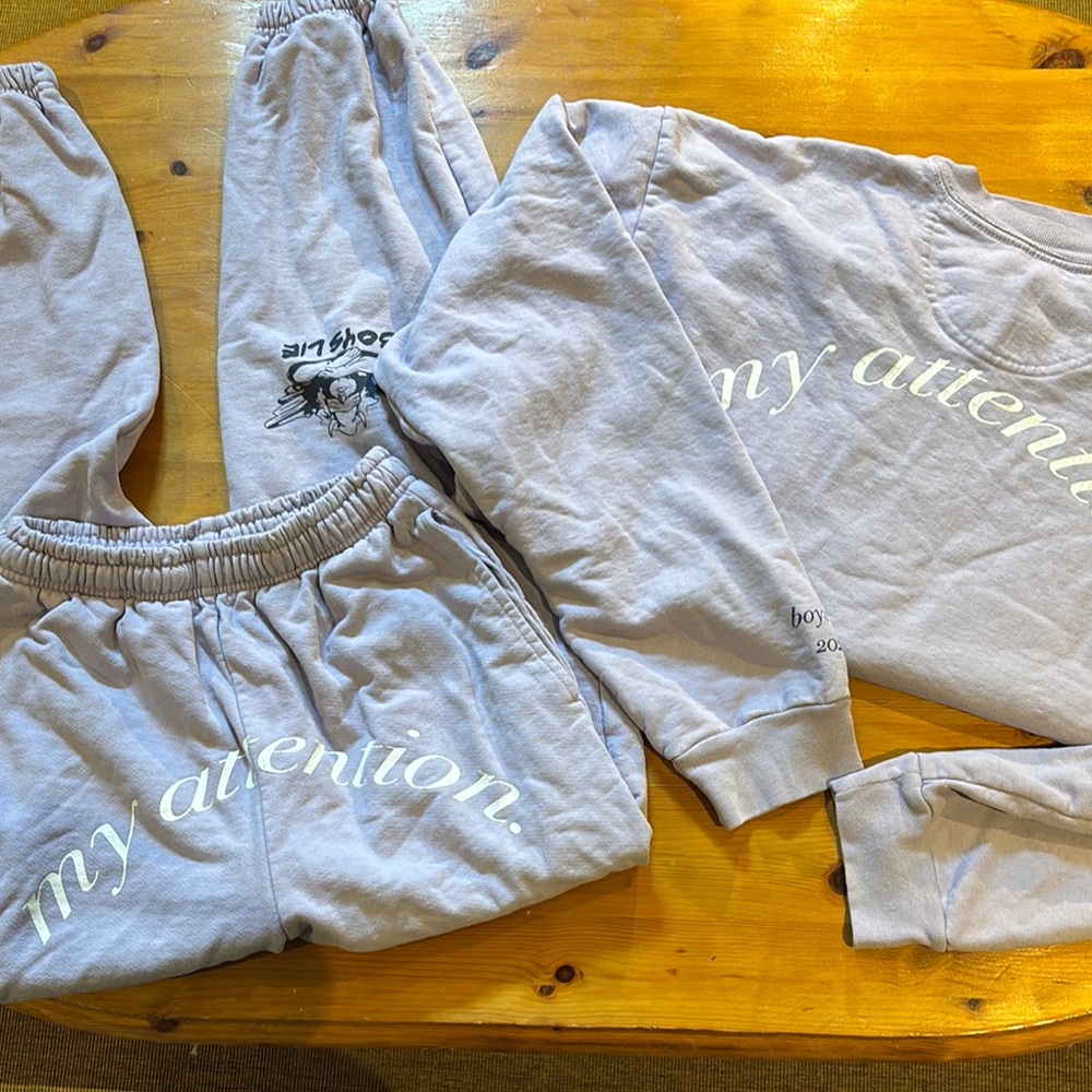 Boys Lie purple Sweatsuit